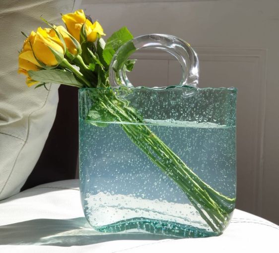 Handmade Bag Vase