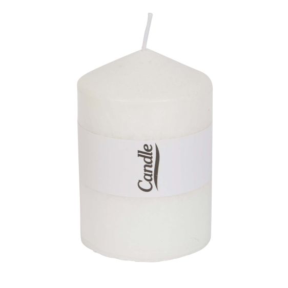 Ivory Pillar Candle