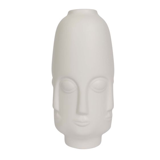 Ceramic Face-Shaped Vase
