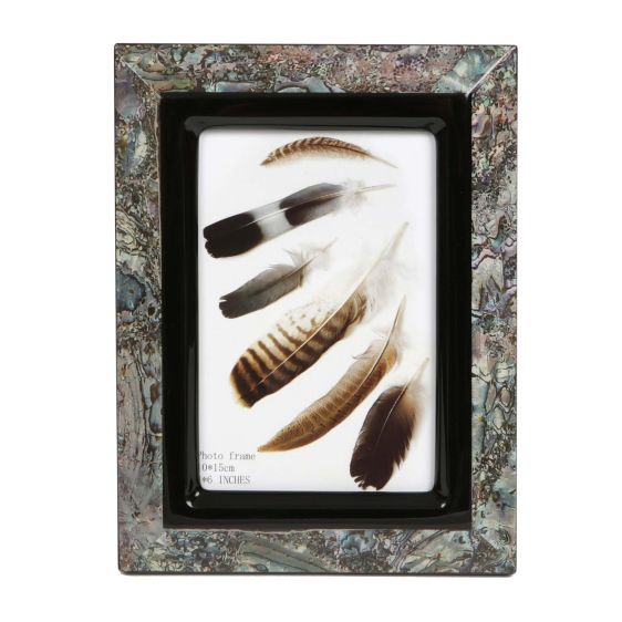 Autumn Feathers Photo Frame