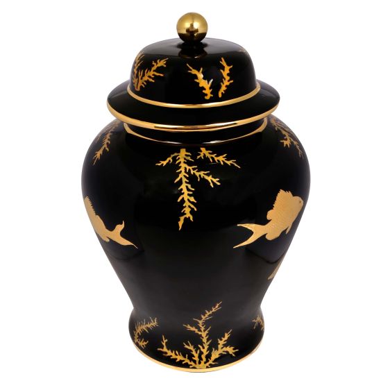 Japanese Style Gold Fish Vase