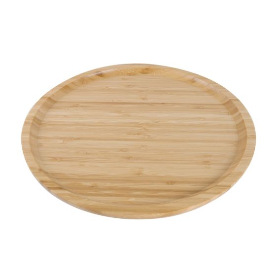 Round Bamboo Tray, 33cm