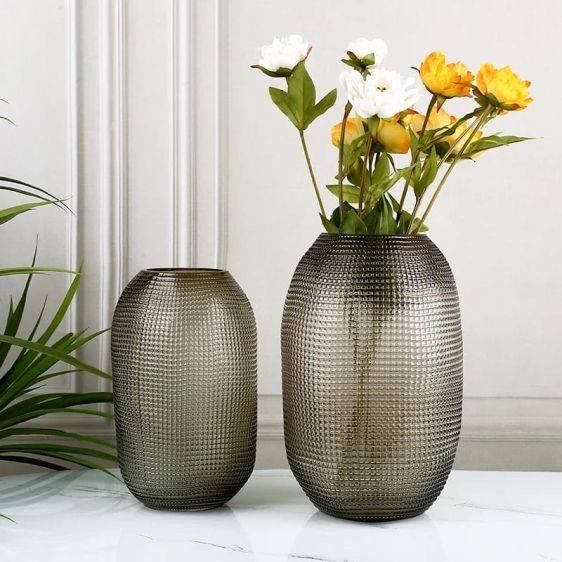 Modern Abstract Dotted Vase