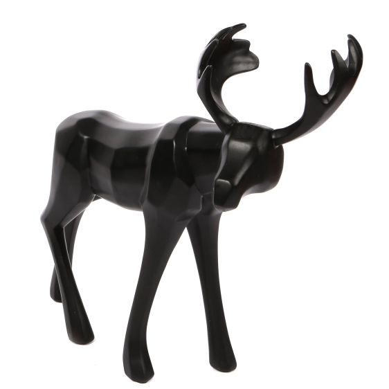 Black Deer Ornament