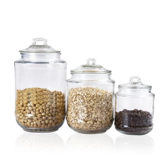 6715/6739 Glass Jar with Lid