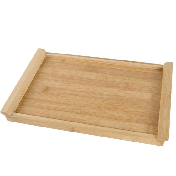 Rectangle Bamboo Snacks & Coffee Tray - 33cm