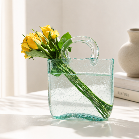 Handmade Bag Vase
