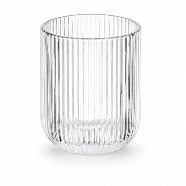 Linea Ribbed Tumbler Glass