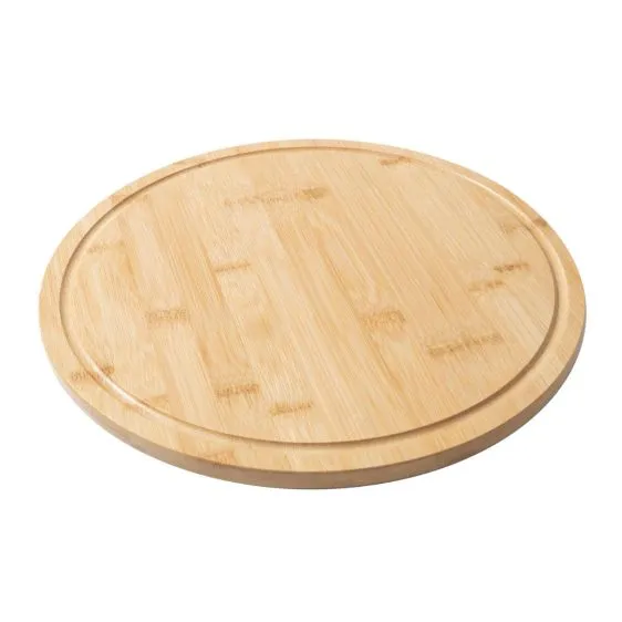 Rotating Turntable Bamboo Lazy Susan, 32cm