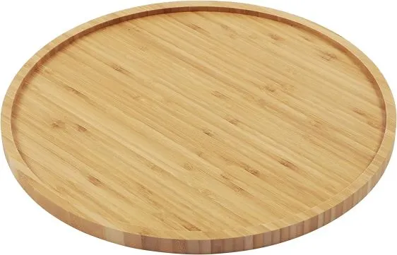 Round Bamboo Tray, 35cm