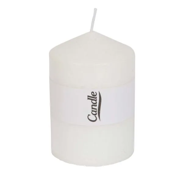 Ivory Pillar Candle